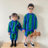 Toddler Striped Sweater and Pants Set