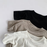 Toddler Boy Solid Color Cozy T-Shirt