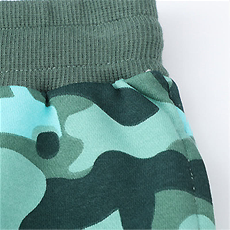 Toddler Camouflage Car Color Block 2 Pieces Set