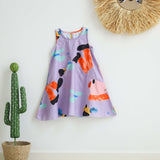 HI Toddler Girl Graffiti A Line Dress