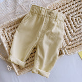 Baby Toddler Solid Color Denim Pants