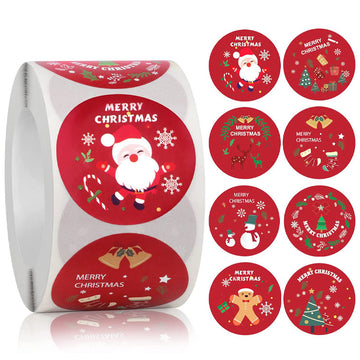 500pcs Christmas Seal Labels Stickers