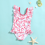 Toddler Girl Watermelon Flamingo Flower Bikini Swimsuit
