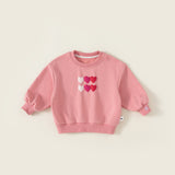 Toddler Girl Heart Sweatshirt