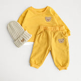 Baby Toddler Cute Bear Sweatshirt & Pants Set