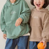 LET'S DO IT TOGETHER Toddler Slogan Hoodie