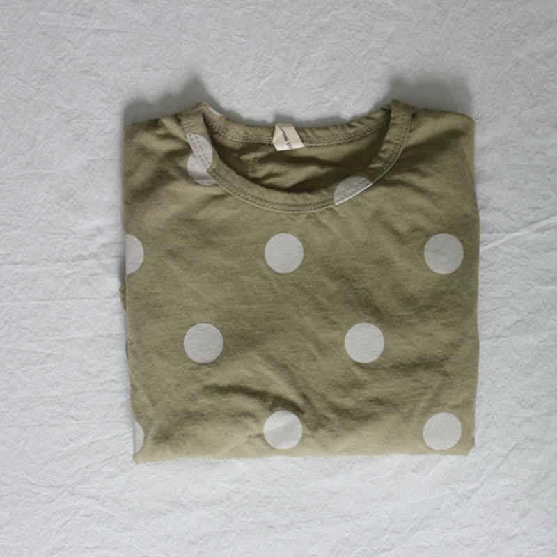 Toddler Polka Dot Loose T-Shirt