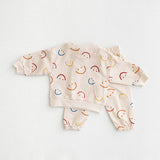 Baby Toddler Smile Sweatsuit 2 Pieces Set