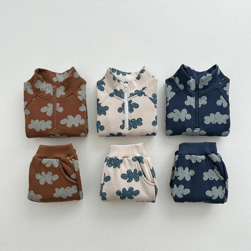 Toddler Clouds Sweatshirt and Pants Set