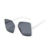 Butterfly Shaped Oversized Frame Square Sunglasses