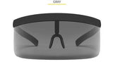 Oversize Windproof Hood Goggles Clear Lens Mask Sunglasses