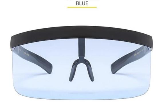 Oversize Windproof Hood Goggles Clear Lens Mask Sunglasses