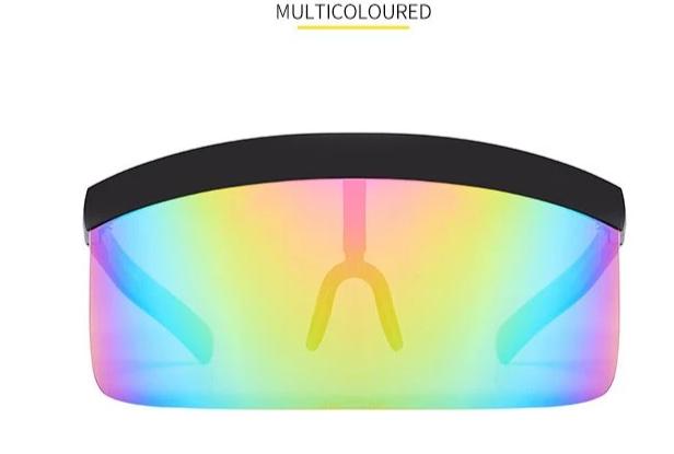 Oversize Windproof Hood Goggles Clear Lens Mask Sunglasses