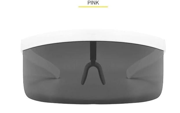 Oversize Windproof Hood Goggles Clear Lens Mask Sunglasses