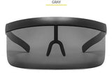 Oversize Windproof Hood Goggles Clear Lens Mask Sunglasses
