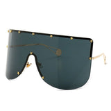 Oversized Mirror Sunglass