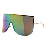 Oversized Mirror Sunglass