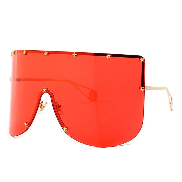 Oversized Mirror Sunglass