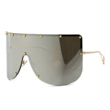Oversized Mirror Sunglass