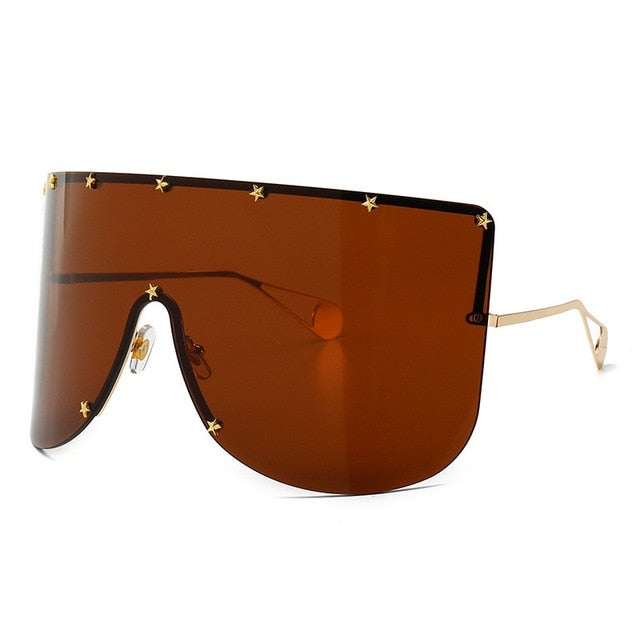 Oversized Mirror Sunglass