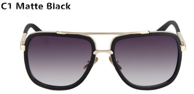 Flat Top Square Sunglasses