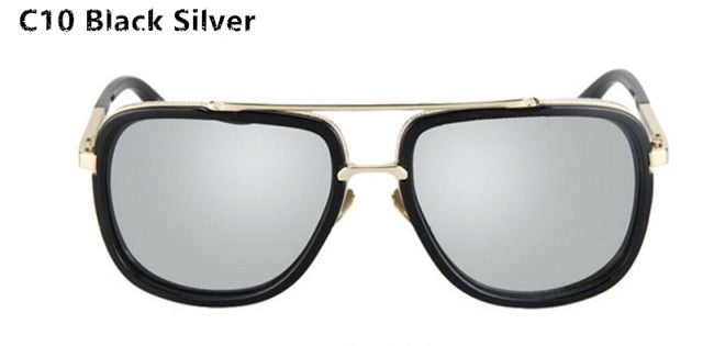 Flat Top Square Sunglasses