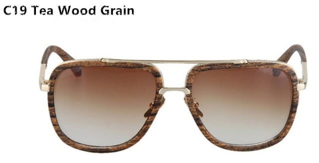 Flat Top Square Sunglasses