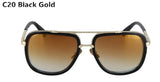 Flat Top Square Sunglasses