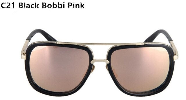 Flat Top Square Sunglasses