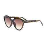 Classic Mirror Gradient Cat Eye Sunglasses