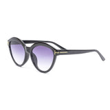Classic Mirror Gradient Cat Eye Sunglasses