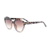Classic Mirror Gradient Cat Eye Sunglasses