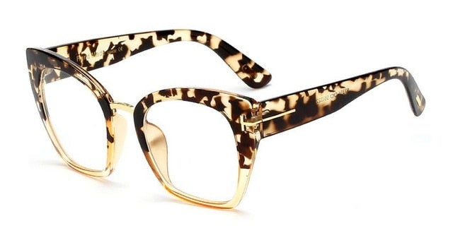 T-Rivet Gradient Oversized Lens Butterfly Cat Eye Sunglasses