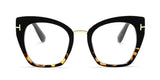 T-Rivet Gradient Oversized Lens Butterfly Cat Eye Sunglasses