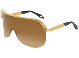 Super Big Frame One Piece Windproof Rimless Shield Visor Sunglasses