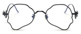Unique Head Shape Metal Frame Butterfly Steampunk Retro Sunglasses