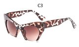 Big Half frame Cat Eye Sunglasses
