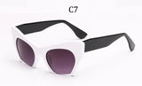 Big Half frame Cat Eye Sunglasses