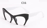 Big Half frame Cat Eye Sunglasses