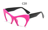 Big Half frame Cat Eye Sunglasses