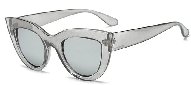 Wild Retro Style Plastic Frame Cat Eye Sunglasses