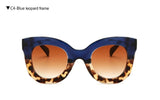 Leopard Print Vintage Cat Eye Sunglasses