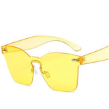 Candy Color Rivet Square Sunglasses