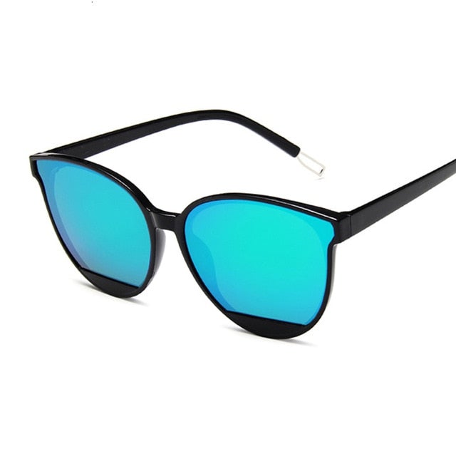 Classic Anti Reflective Plastic Cat Eye Sunglasses