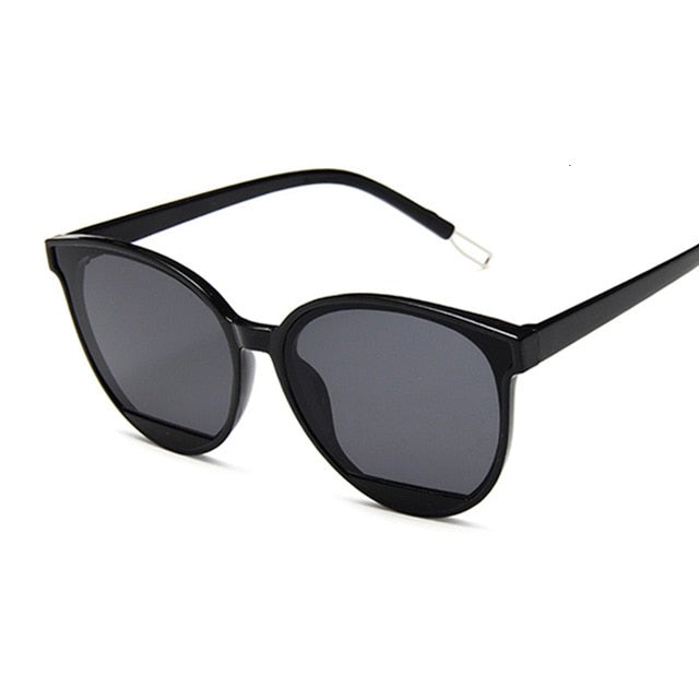 Classic Anti Reflective Plastic Cat Eye Sunglasses