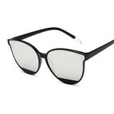 Classic Anti Reflective Plastic Cat Eye Sunglasses