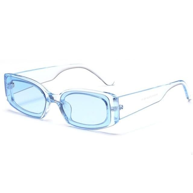 Unique Transparent Shade Square Sunglass