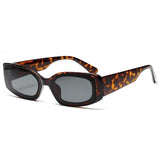 Unique Transparent Shade Square Sunglass