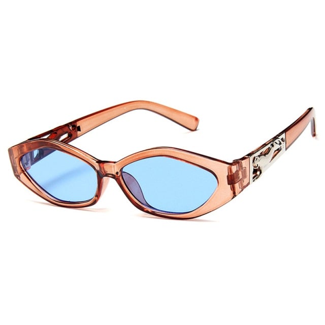 Retro Small Frame Oval Sunglasses