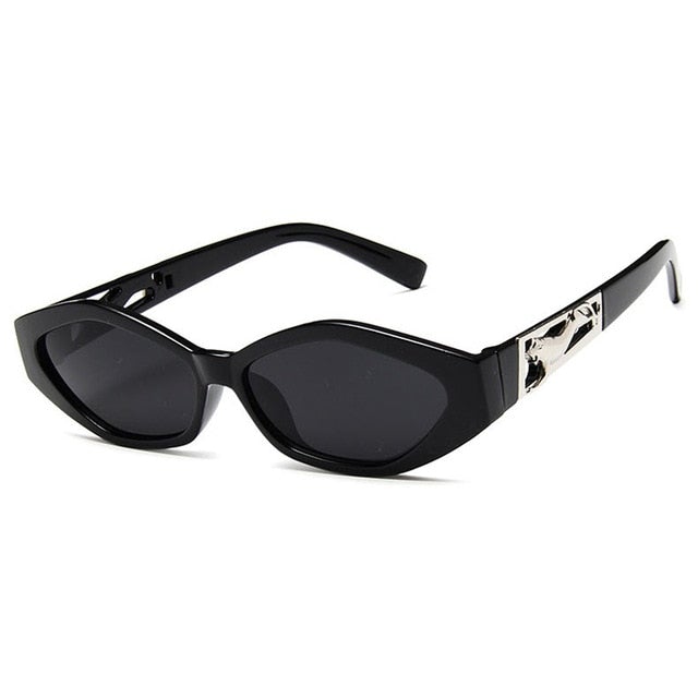 Retro Small Frame Oval Sunglasses